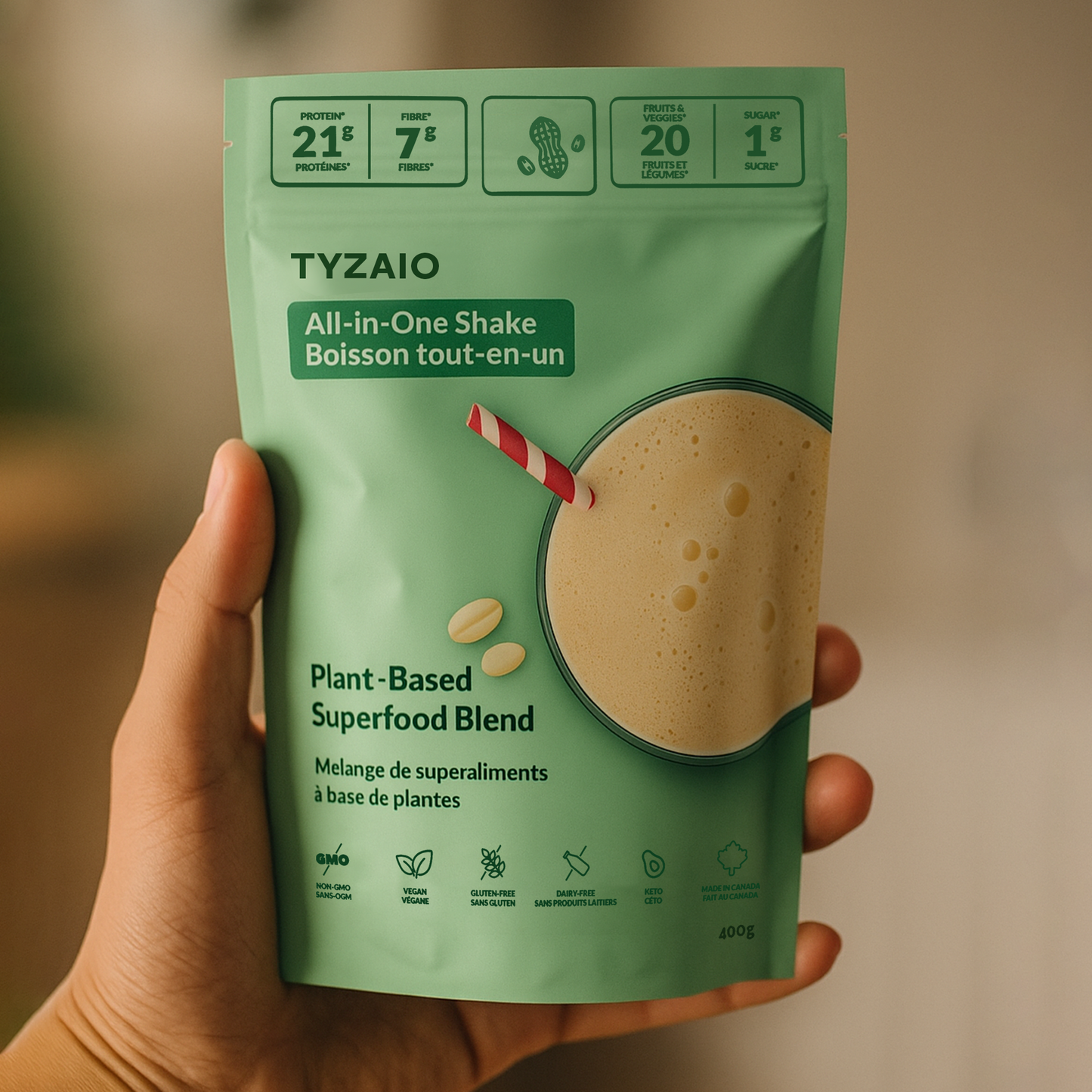 All-in-One Shake - Peanut Butter