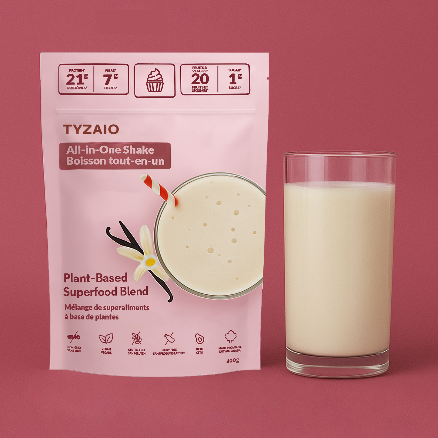All-in-One Shake - Vanila Cupcake