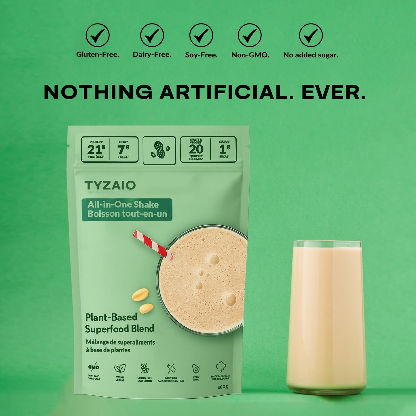 All-in-One Shake - Peanut Butter
